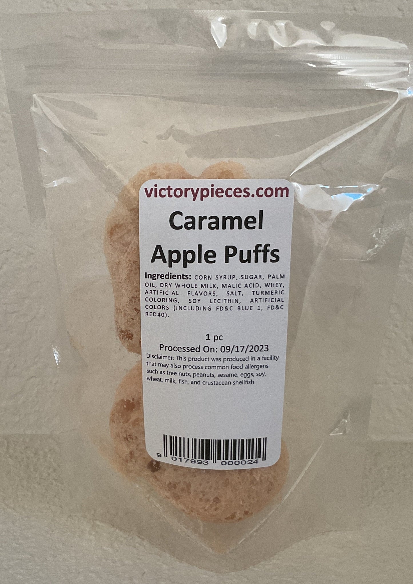 Caramel Apple Puffs 2pc